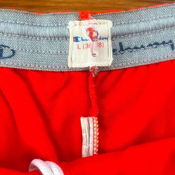 Large Orange Champion Basketball Shorts - Picture 2 of 2